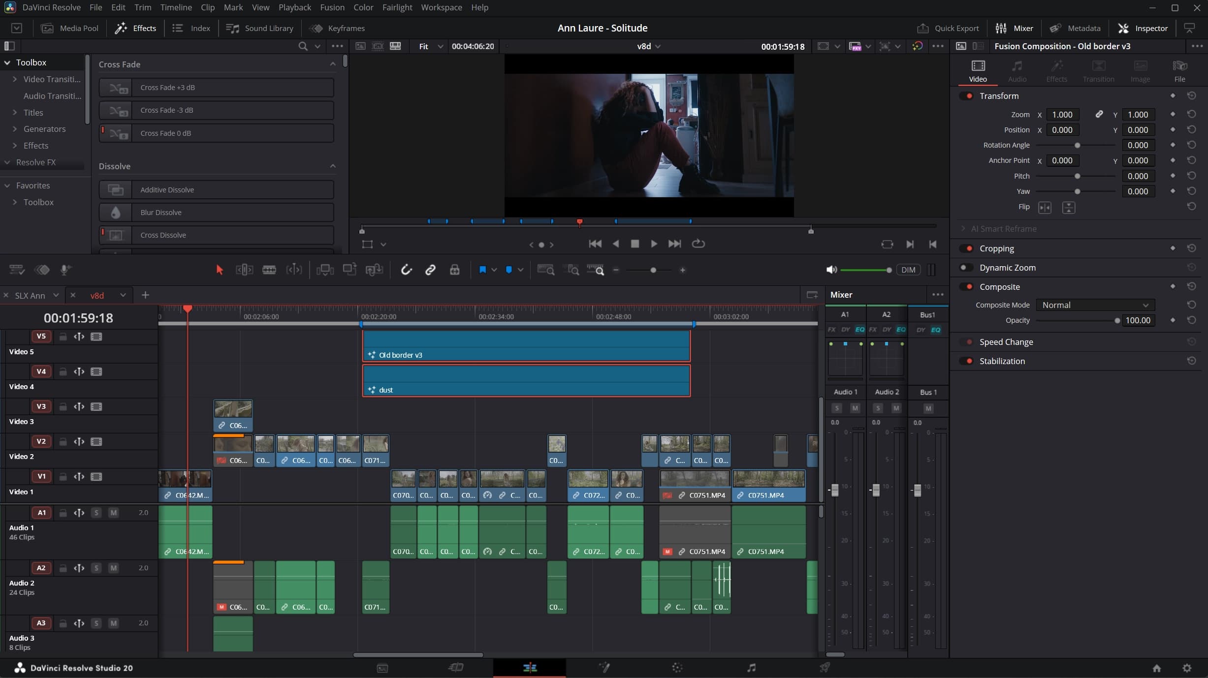 DaVinci Resolve Edit