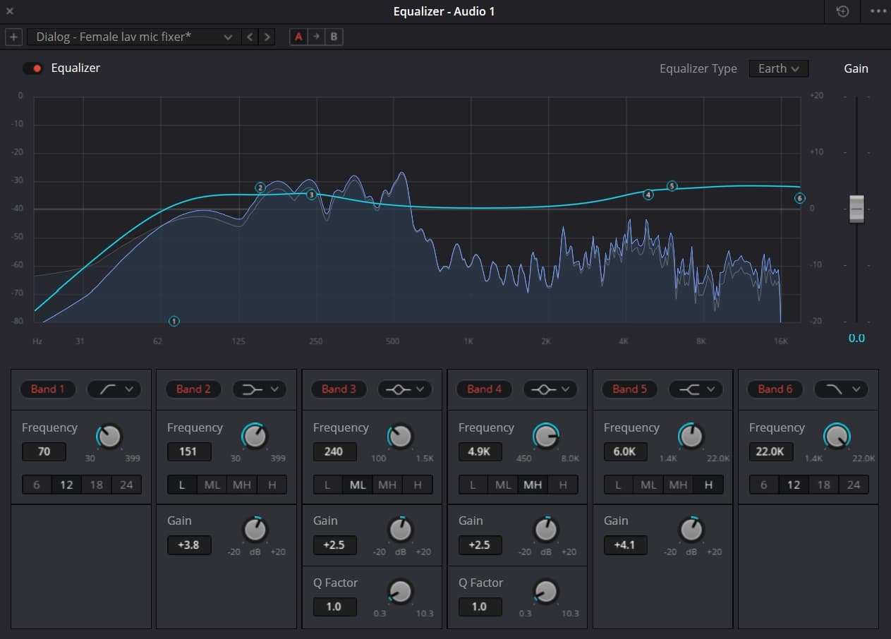 DaVinci Resolve Fairlight