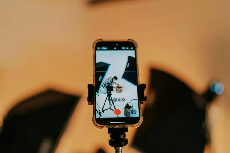Scène enregistré avec un smartphone - Creator-academy