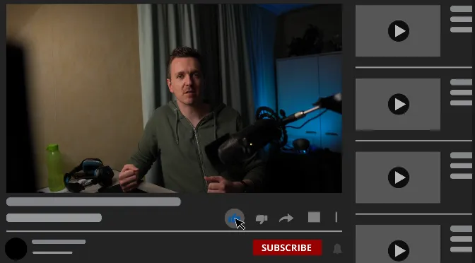 Bonus: the old-style YouTube end screen included with YouTube Subscreen